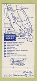 Matchbook Cover - Lamplighter Lodge Sunnyvale CA 30 Strike