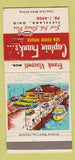 Matchbook Cover - Captain Frank's Seafood House Cleveland OH 30 Strike