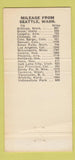 Matchbook Cover - Seal's Apartment Motel Seattle WA 30 Strike