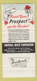 Matchbook Cover - SMI Convention Atlantic City NJ 1960 30 Strike