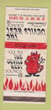 Matchbook Cover - Devils Nest Lounge Omaha NE 30 Strike
