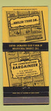 Matchbook Cover - Construction Bargaineer publication St Paul MN 30 Strike