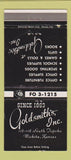 Matchbook Cover - Goldsmith's Inc Wichita KS Office Supply WEAR 30 Strike