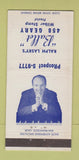 Matchbook Cover - Ralph Lasky's Ballet San Francisco CA 30 Strike