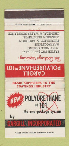 Matchbook Cover - Cargill Inc Polyurethane Paint Minneapolis MN WEAR 30 Strike