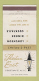 Matchbook Cover - Thirteen East New York City restaurant WEAR 30 Strike