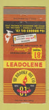 Matchbook Cover - Brooks Oil Company Cleveland Pittsburgh 1957 30 Strike