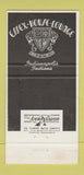 Matchbook Cover - Essex House Lounge Indianapolis IN WEAR 30 Strike