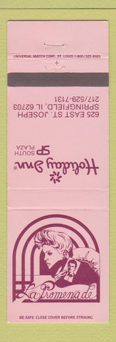 Matchbook Cover - Holiday Inn Springfield IL La Promenade girlie