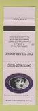 Matchbook Cover - The Teller House Central City Colorado WEAR