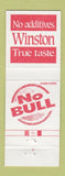 Matchbook Cover - Winston Cigarettes girlie