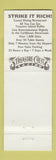 Matchbook Cover - Treasure Chest Casino Kenner LA girlie
