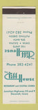 Matchbook Cover - The Cliff House Decorah IA restaurant motel