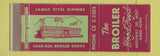 Matchbook Cover - The Broiler Ames IA