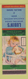 Matchbook Cover - Lubin's Sporting Goods Fountain Malad ID