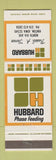 Matchbook Cover - Hubbard Seed Russell Thoren Vinton IA