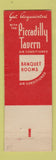 Matchbook Cover - Hotel Roosevelt Cedar Rapids IA