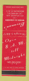 Matchbook Cover - Brennan's Wines Liquors Brooklyn NY