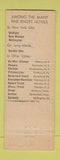 Matchbook Cover - Carlton Hotel Binghamton NY Knott