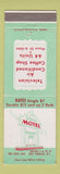 Matchbook Cover - Colonial Motel East Syracuse NY