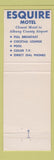 Matchbook Cover - Esquire Motel Latham NY