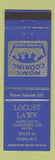 Matchbook Cover - Locust Lawn Restaurant Ionia NY