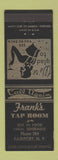 Matchbook Cover - Frank's Tap Room Fairport NY girlie