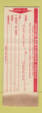 Matchbook Cover - Esso oil gas JA McCrimmon ON