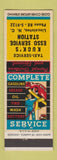 Matchbook Cover - Kuck's Esso oil gas taxi Lincolnton NC
