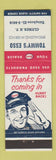 Matchbook Cover - Tommy's Esso oil gas Clymer NY