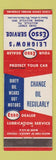 Matchbook Cover - Leighow's Esso oil gas Millville PA