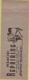 Matchbook Cover - Clift's Mexican Curios Islip NY boots shoe repair