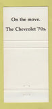 Matchbook Cover - Gilbert Bros Chevrolet Muncy PA 30 Strike