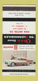 Matchbook Cover 1956 Oldsmobile Super 88 King Motor Fort Lauderdale FL 30 Strike