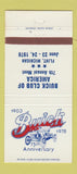 Matchbook Cover - 1978 Buick Club of America Flint MI Meeting 30 Strike