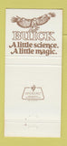 Matchbook Cover - 1978 Buick Club of America Flint MI Meeting 30 Strike