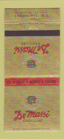 Matchbook Cover - DeMassi Cadillac Lyndhurst NJ 30 Strike