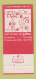 Matchbook Cover - DeMassi Cadillac Lyndhurst NJ 30 Strike