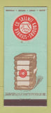 Matchbook Cover - Kauders Steuber Linters Cotton Fiber Chicago IL NYC 30 Stick