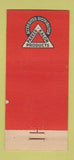 Matchbook Cover - Salzinger National Bolt Nut Brooklyn NY 30 Stick