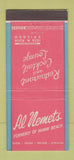 Matchbook Cover - Al Nemets Restaurant Chicago IL 30 Stick