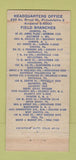 Matchbook Cover - Keystone Automobile Club Philadelphia PA 30 Stick