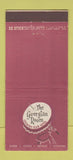 Matchbook Cover - Georgian Room Country Club Hotel Chicago IL 30 Stick