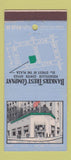 Matchbook Cover Bankers Trust Company New York City Rockefeller Center 30 Stick