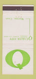 Matchbook Cover - Quaker City Savings and Loan Whittier CA 30 Stick