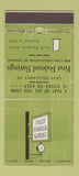 Matchbook Cover - First Federal Savings and Loan Chicago IL 30 Stick