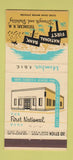 Matchbook Cover - First National Bank Tucumcari NM 30 Stick