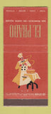 Matchbook Cover - El Prado Restaurant San Francisco CA 30 Stick
