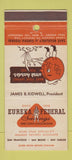 Matchbook Cover - Eureka Federal Savings Loan San Francisco Bruno CA 30 Stick