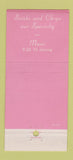 Matchbook Cover - Joe Donovan's City Club Erie PA 30 Stick